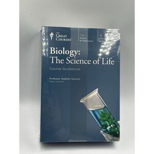 Great Courses Biology: The Science of Life 12‎ Discs & Guidebook 2004 NEW SEALED